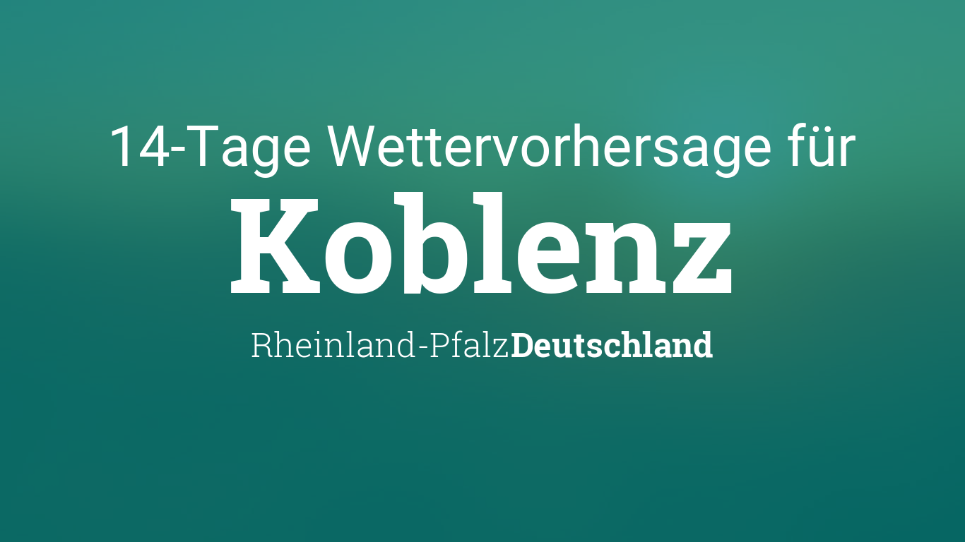 Wette Koblenz