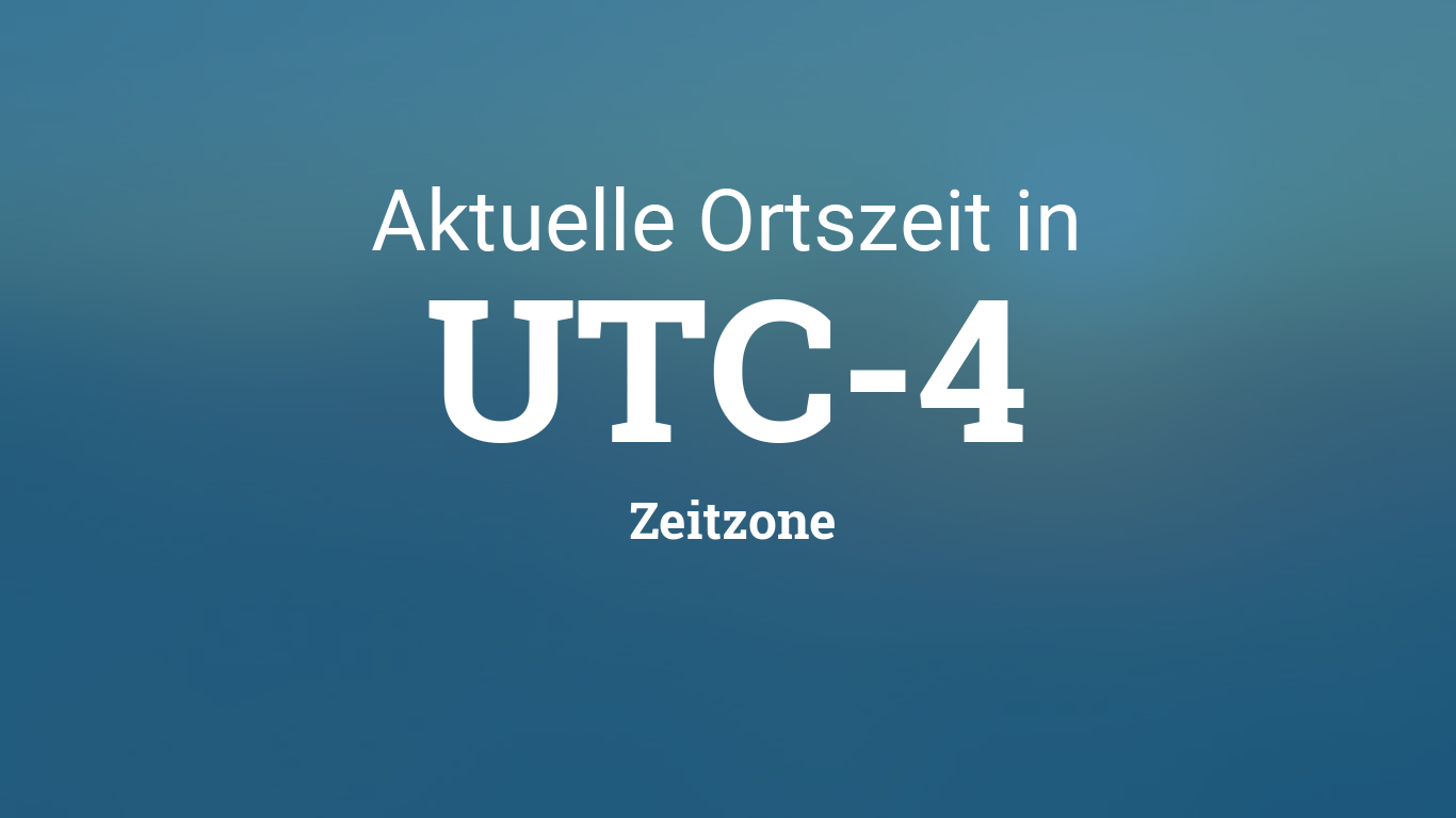 Utc-4